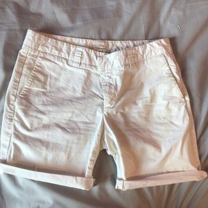 nili lotan designer white shorts